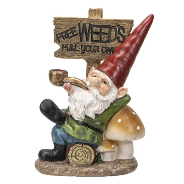 Free Weeds Gnome Statue 14783