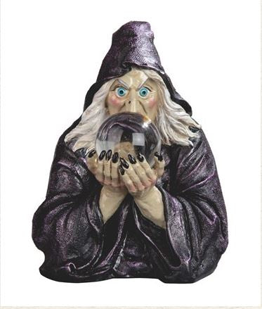 Witch w/Crystal Ball Statue 72147