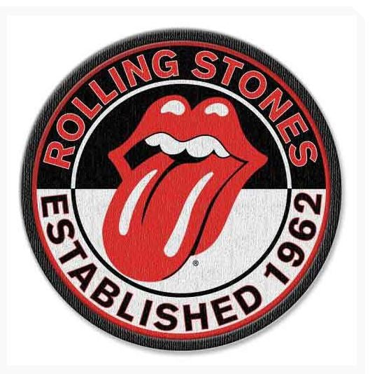 The Rolling Stones Standard Patch - Est. 1962