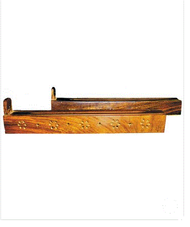 Magic Touch - Wooden Incense Box Burner IH 4