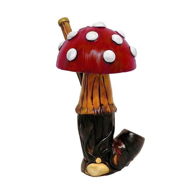 Big Red Mushroom Medium Pipe MD-0203