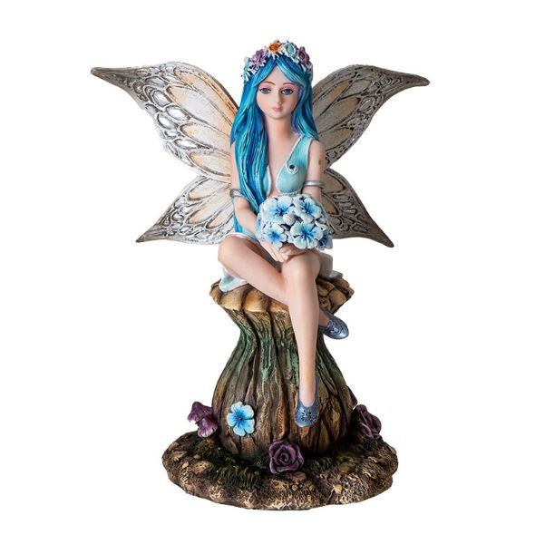 Fairy on Mushroom Statue 16087