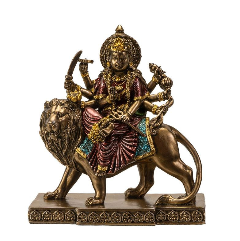 Pacific - Durga Hindu Goddess Bronze Statue 15720