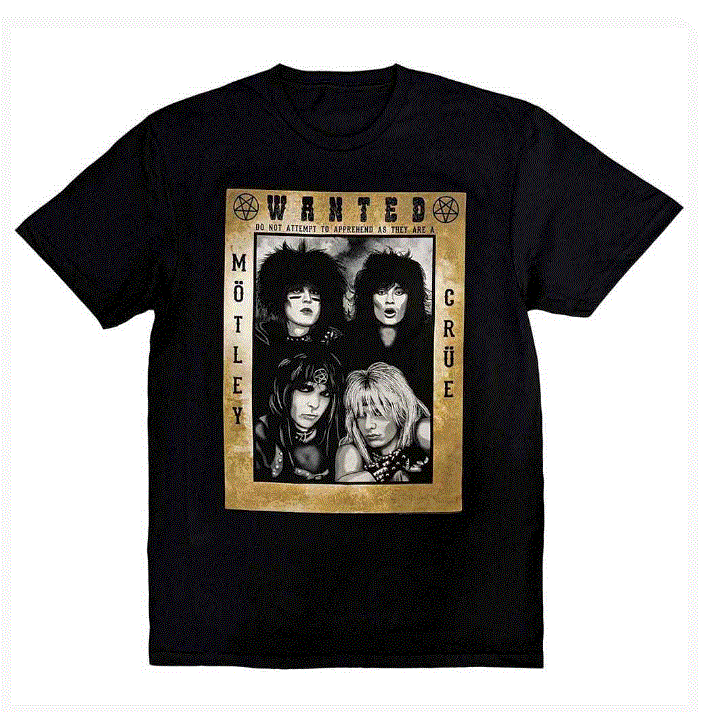 Rock Off - Motley Crue 'Buffalo' Unisex T-Shirt