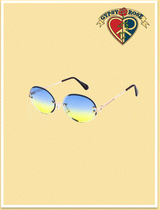 Gypsy Rose - Sunset Blvd Color Mirror Lens Sunglasses