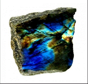 Labradorite Slab - 2" Polished Face
