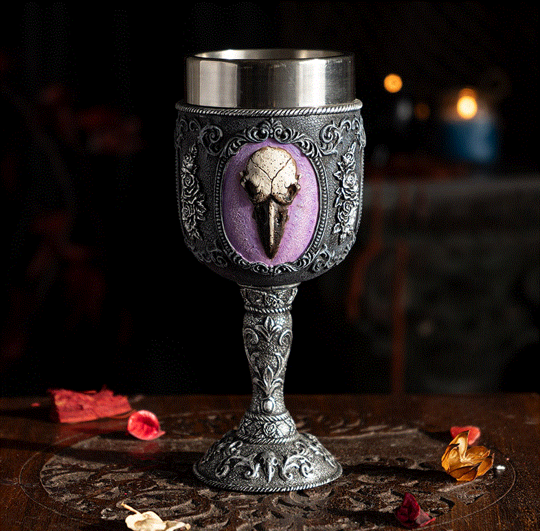 Pacific - Raven Skull Goblet 15736