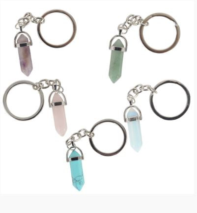 Benjamin - Crystal Point Keychain