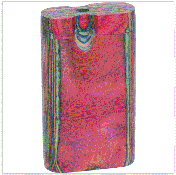 Multi Color Wood Dugout w/Poker