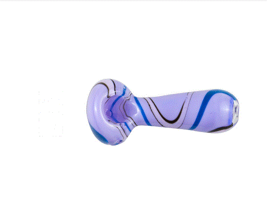 4" Glass Spoon - Surely You Can't Be Swirly