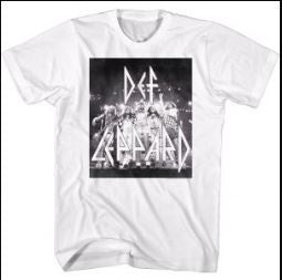 Def Leppard Finale Box White T-Shirt