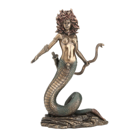 Medusa Greek Gorgon Bronze Statue 76209