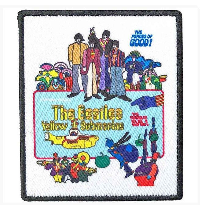 The Beatles Standard Patch - Yellow Submarine Movie Poster