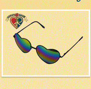 Gypsy Rose - Rainbow Love Sunglasses