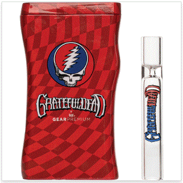 Grateful Dead - 3.8" SYF Dugout w/Borosilicate Taster