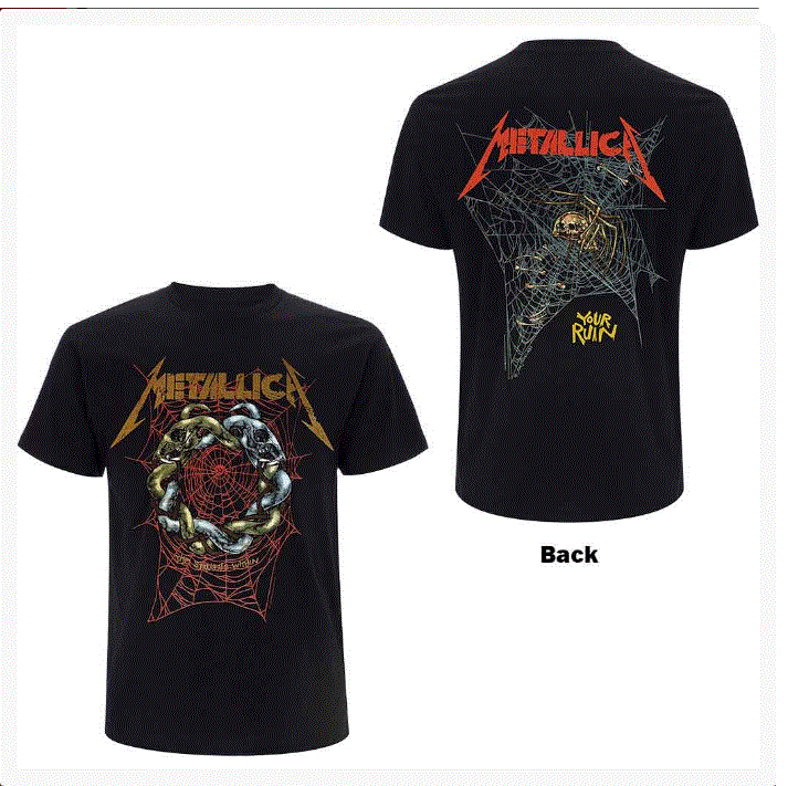 Rock Off - Metallica 'Ruin/Struggle' Unisex T-Shirt