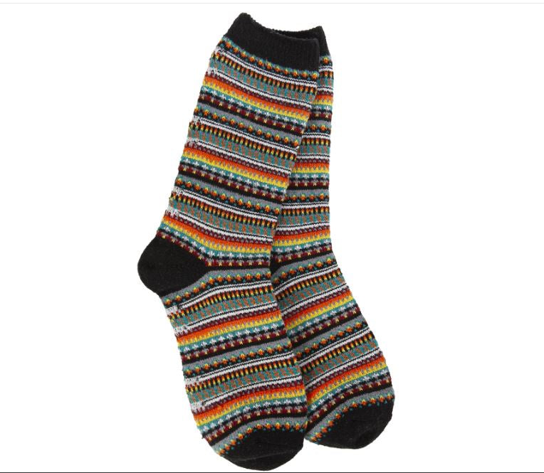 Weekend Boho Crew - Black Stripe