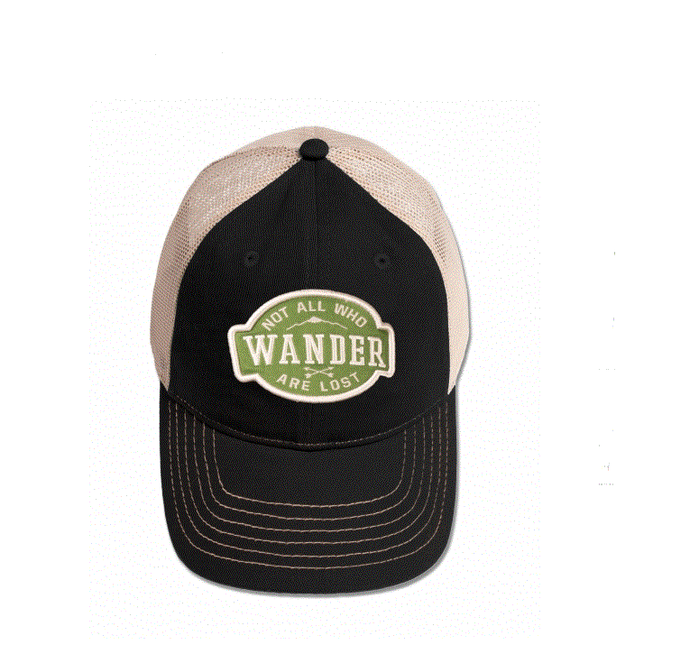Soul Flower - Not All Who Wander Baseball Cap