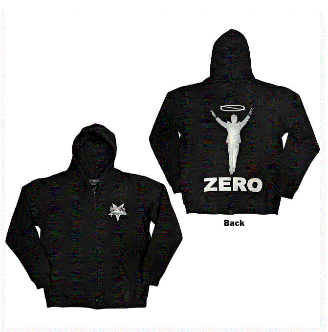 Rock Off - The Smashing Pumpkins 'Zero Halo' Unisex Zipped Hoodie