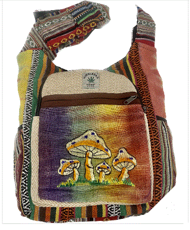Magic Touch - Tie Dye Mushroom Sling Bag