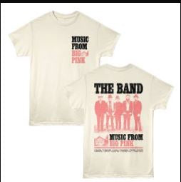 The Band Music From Big Pink 68 Natural T-Shirt
