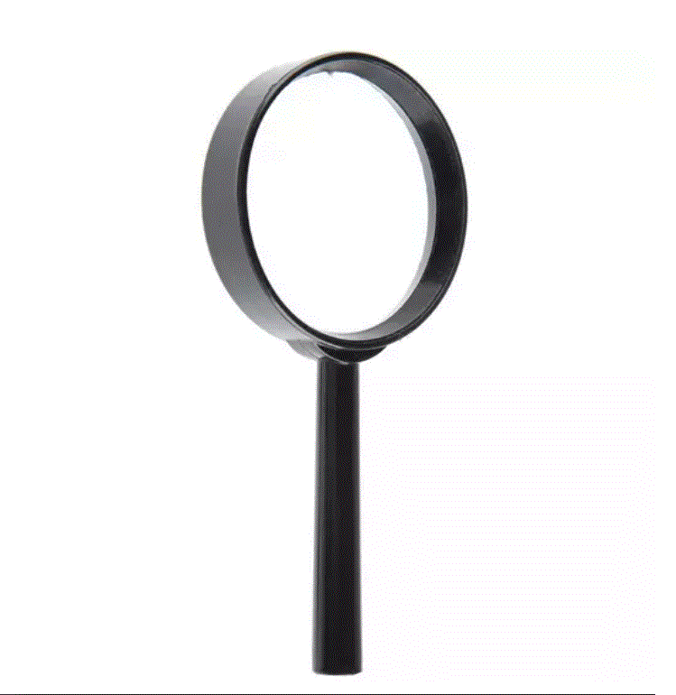 Small Handheld Magnifying Glass