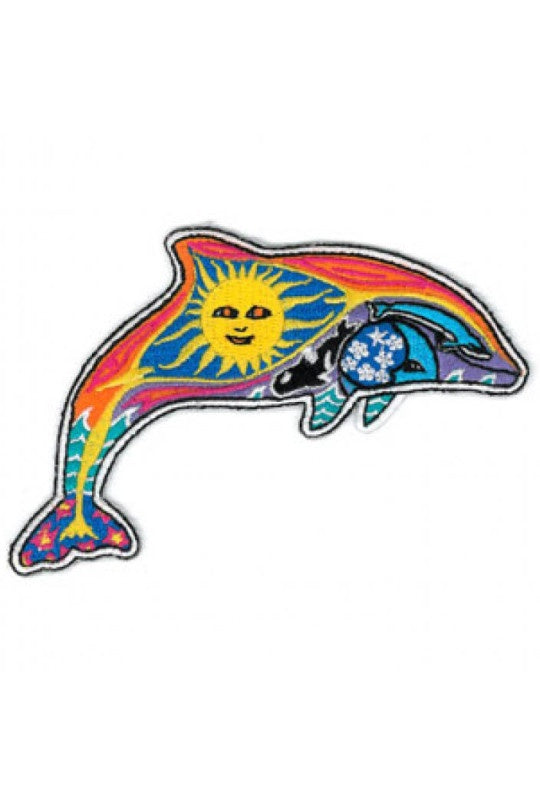 Dan Morris Dolphin Patch 4"