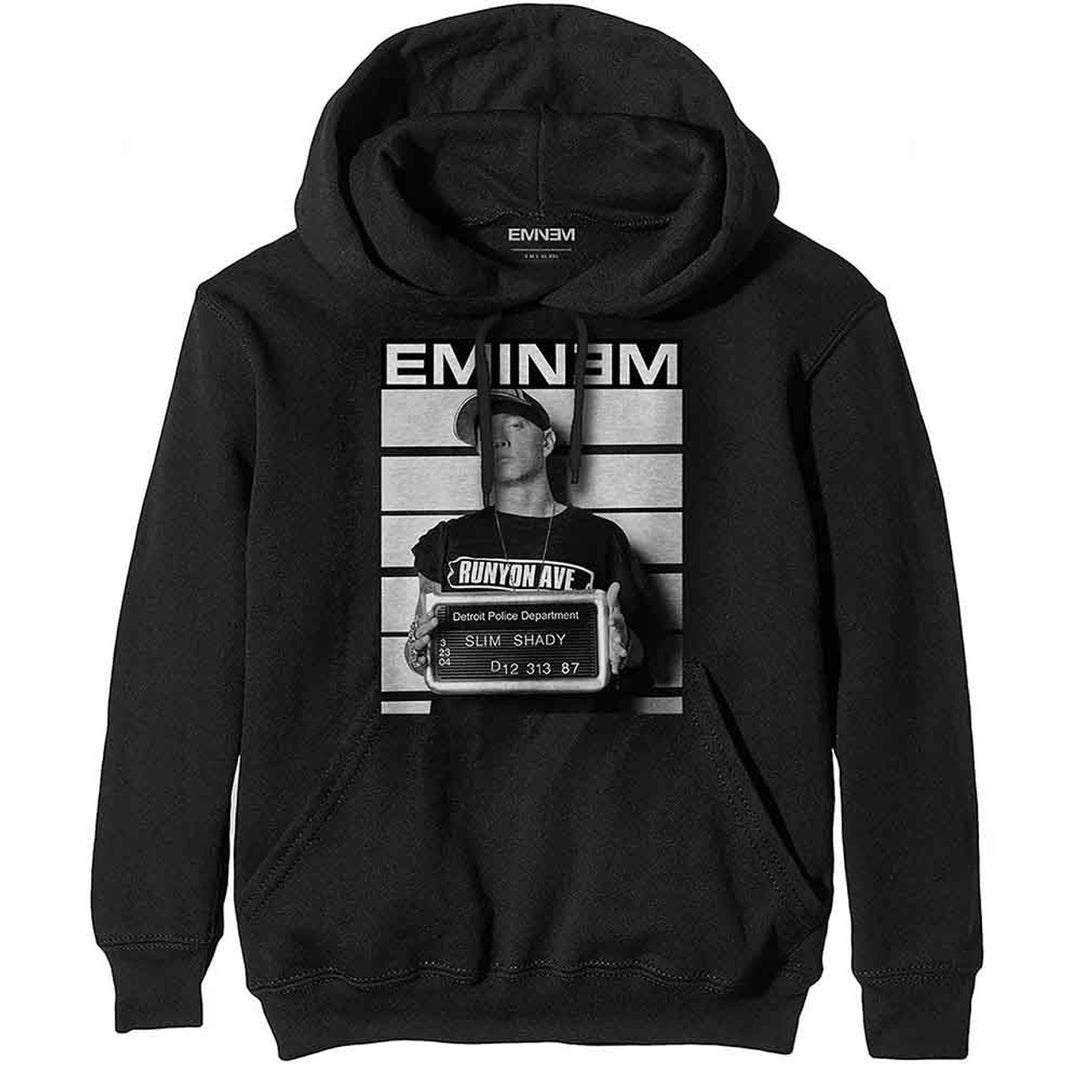 Eminem Unisex Pullover Hoodie - Arrest (Black)