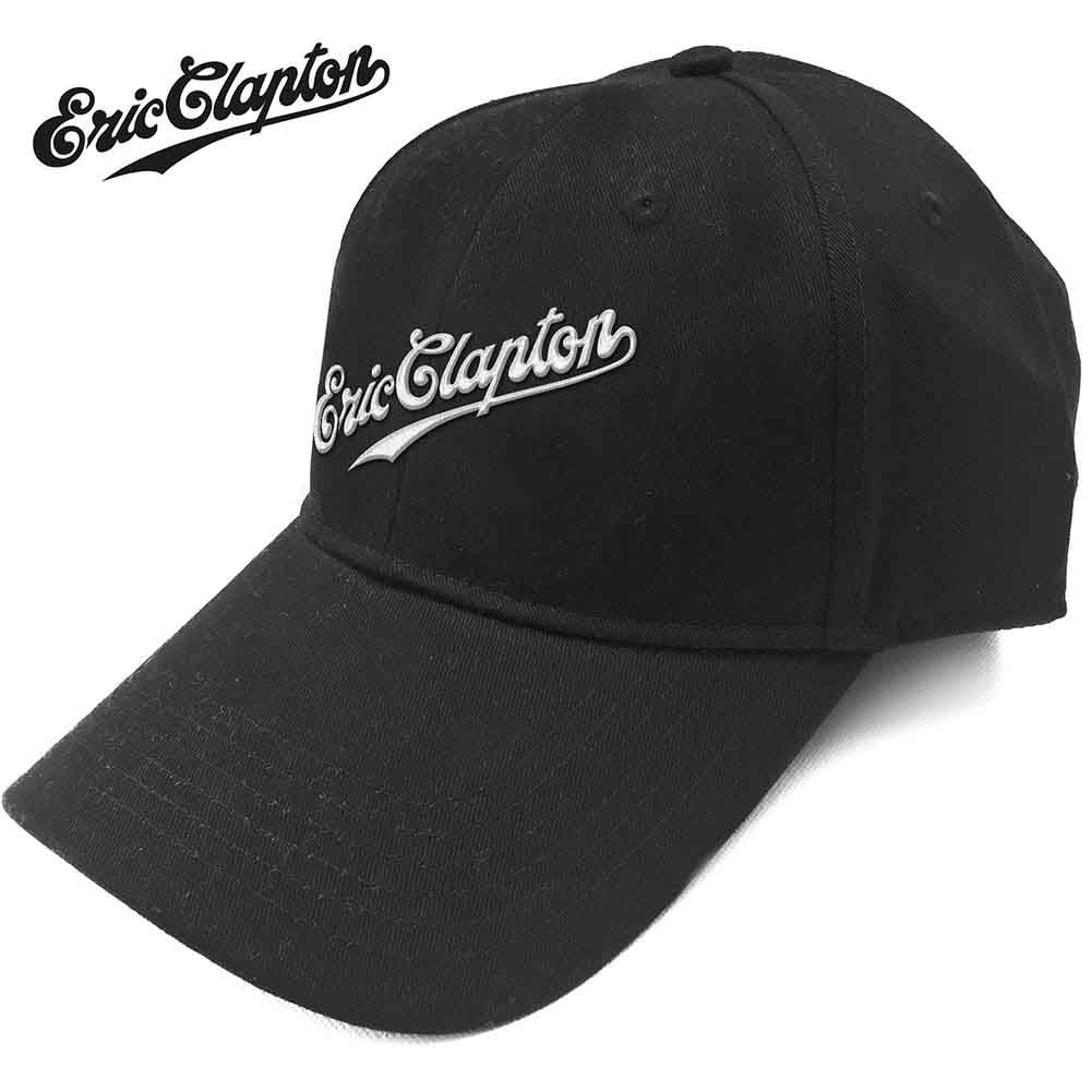 ERIC CLAPTON UNISEX BASEBALL CAP: SCRIPT LOGO