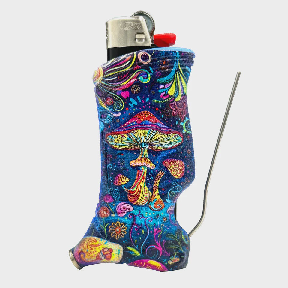 Toker Poker "Shroomies" Lighter Sleeve