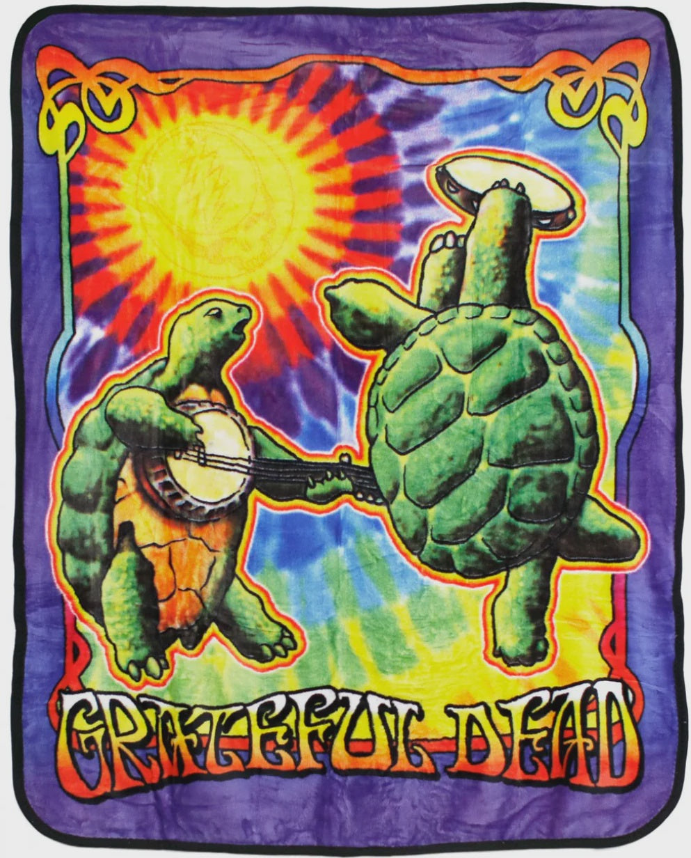 Grateful Dead Terrapin Sunrise Fleece Blanket