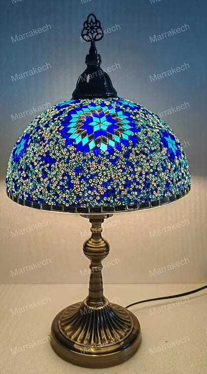 Marrakech Mosaic Glass Tiffany Table lamp