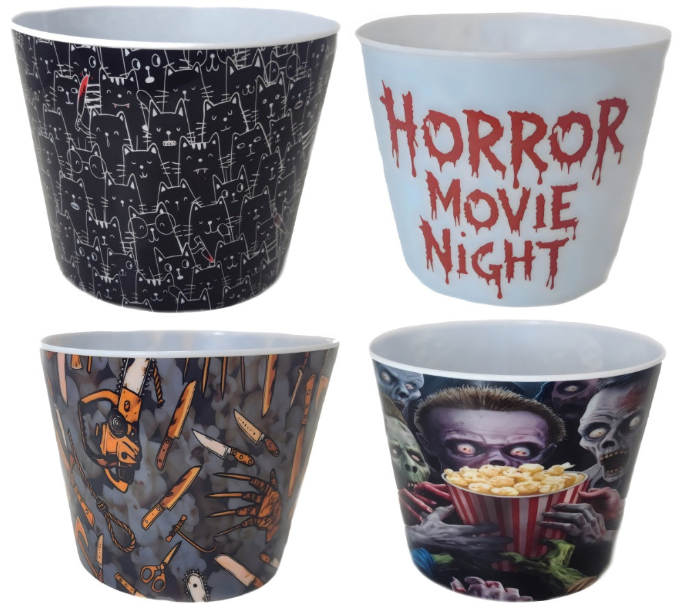 Horror Popcorn Buckets
