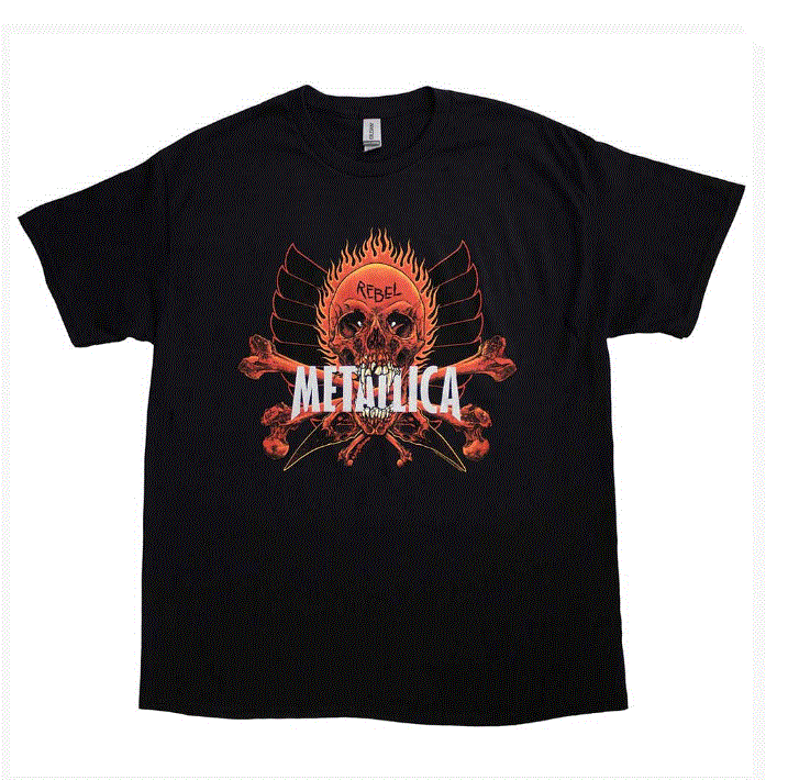 Rock Off - Metallica 'Rebel' Unisex T-Shirt