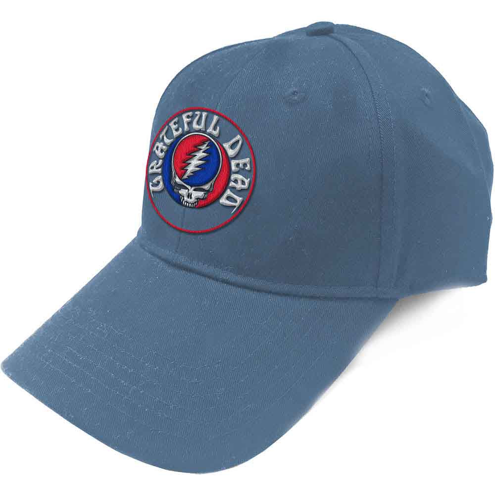 GRATEFUL DEAD UNISEX BASEBALL CAP: STEAL YOUR FACE LOGO