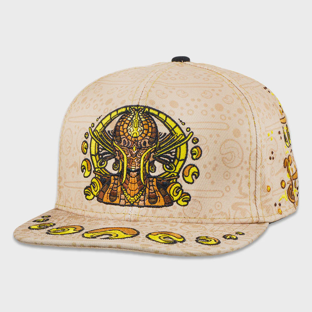 ROSE ONE TAN SNAPBACK HAT