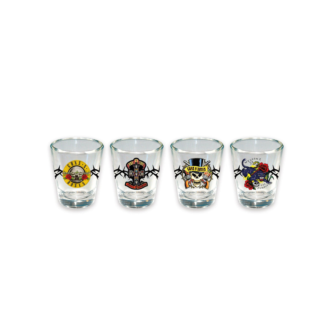 Guns n Roses Shot Glass Set