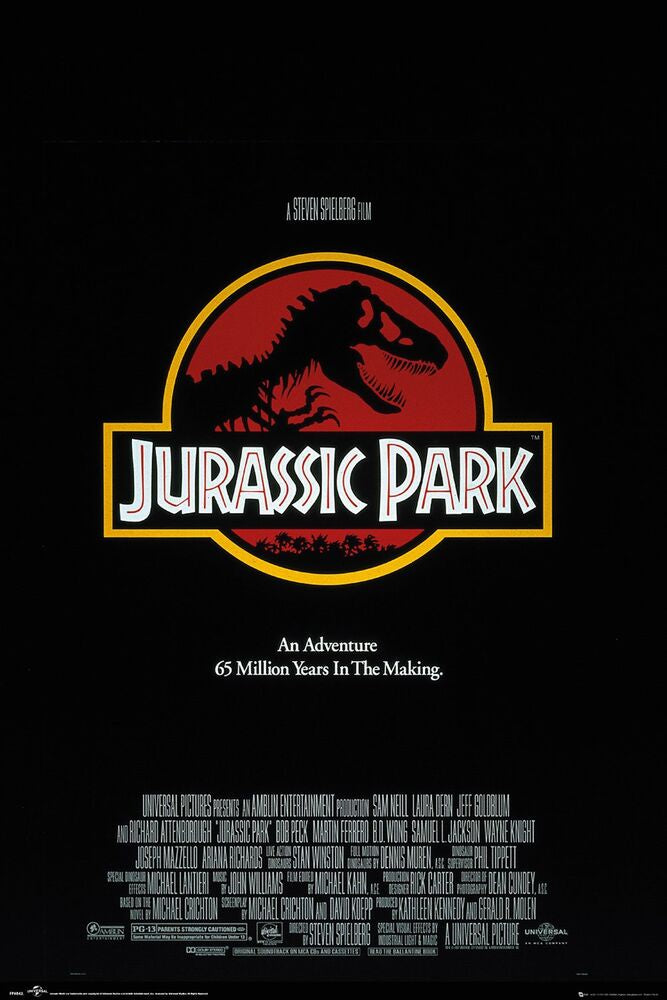 Jurassic Park One Sheet Poster