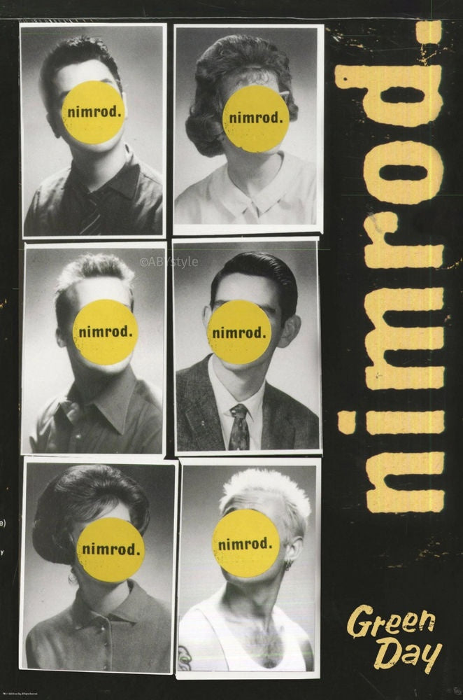 Green Day Nimrod Poster
