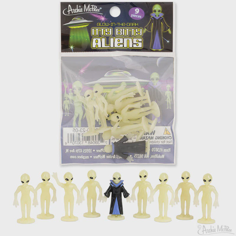 Itty Bitty Aliens - Bag of 9