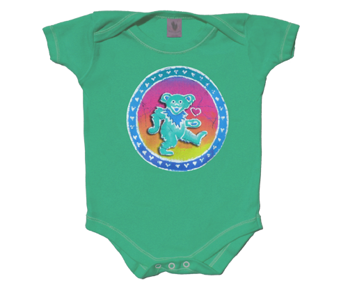 Grateful Dead Dancing Bear Infant Onesie