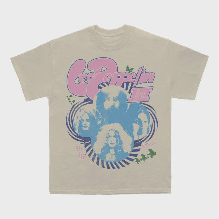 Led Zeppelin Four Photo T-Shirt