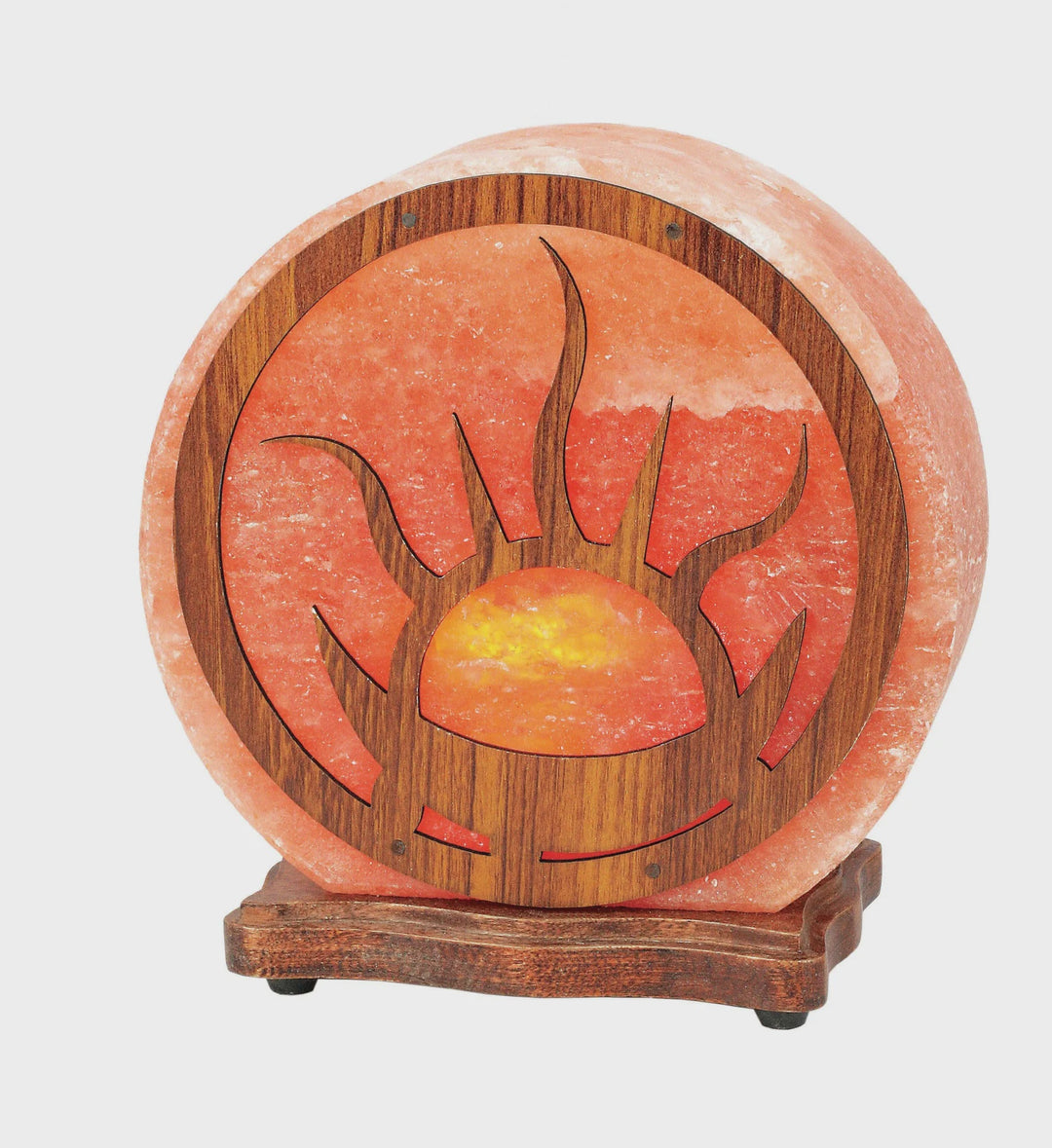 Himalayan Salt Lamp - LG - Flaming Sun
