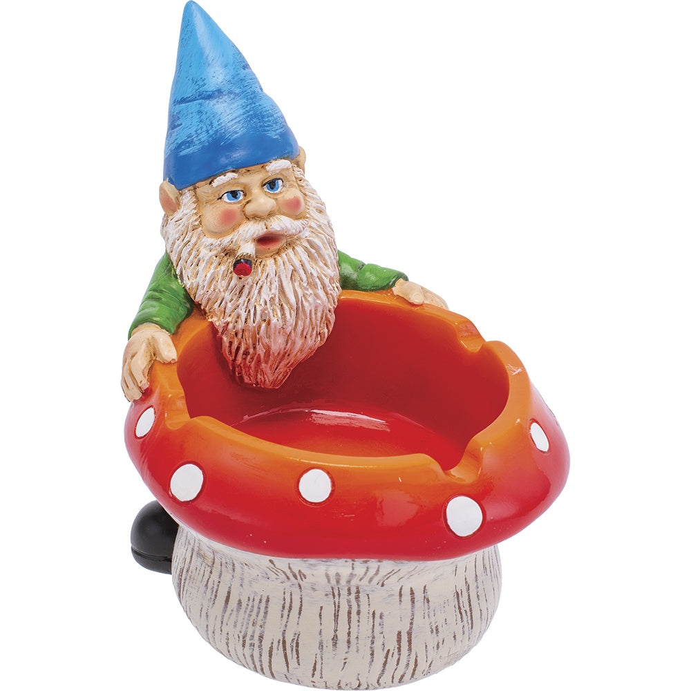 Gnome & Mushroom 5" Ashtray