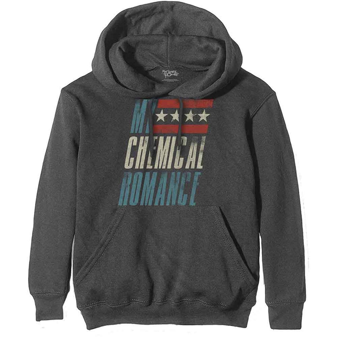 My Chemical Romance Unisex Pullover Hoodie - Raceway (Charcoal Grey)