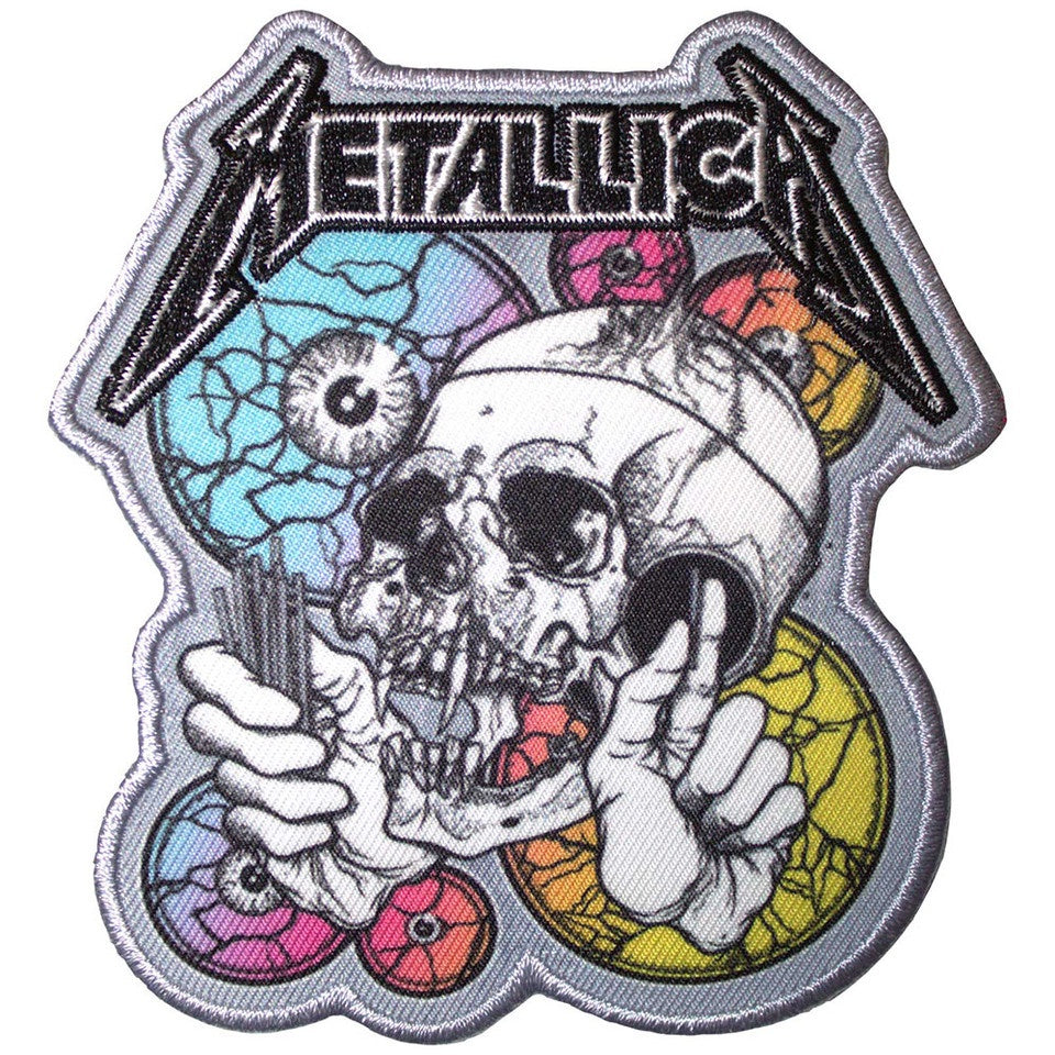 Metallica Shortest Straw Multicolored Eyes Patch