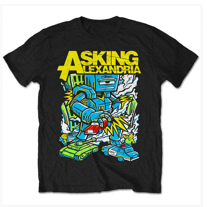 Asking Alexandria 'Killer Robot' Unisex T-Shirt