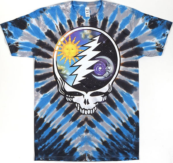 Grateful Dead Night & Day Steal Your Face Tie Dye T-Shirt