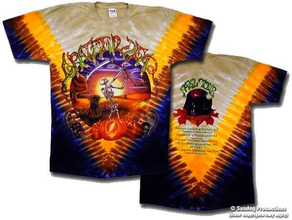 Grateful Dead Harvester Tie Dye T-Shirt