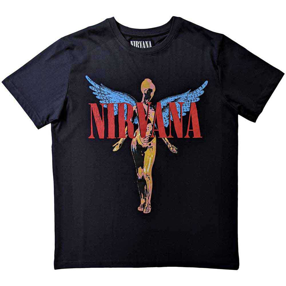 Nirvana Kids T-Shirt - Angelic (Black)